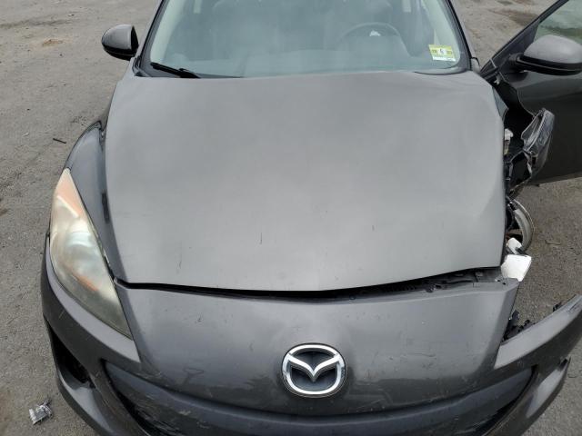 JM1BL1M75D1832740 - 2013 MAZDA 3 I GRAY photo 11