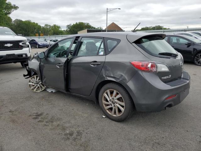 JM1BL1M75D1832740 - 2013 MAZDA 3 I GRAY photo 2