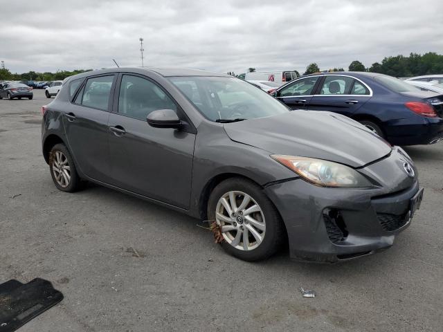 JM1BL1M75D1832740 - 2013 MAZDA 3 I GRAY photo 4