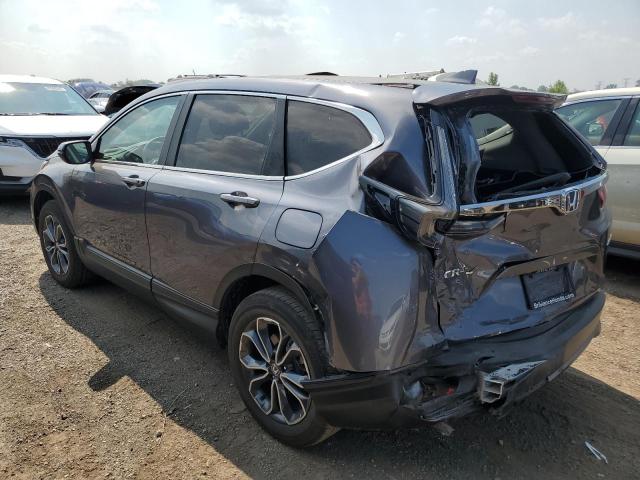 5J6RW2H57ML011531 - 2021 HONDA CR-V EX GRAY photo 2