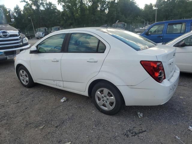 1G1JA5SG6F4117018 - 2015 CHEVROLET SONIC LS WHITE photo 2