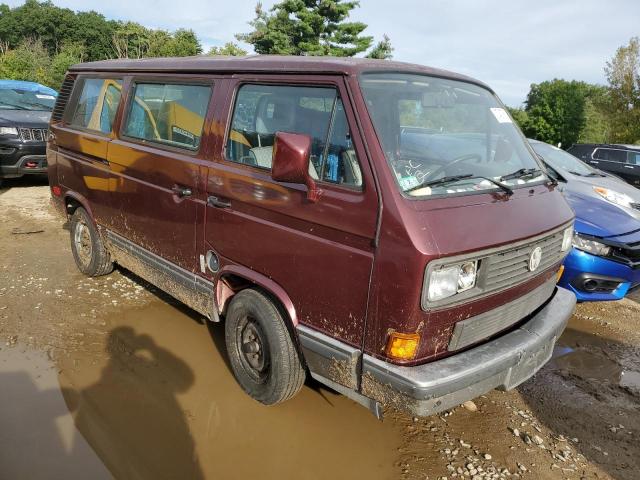 WV2YB0251MG004451 - 1991 VOLKSWAGEN VANAGON BUS MAROON photo 4