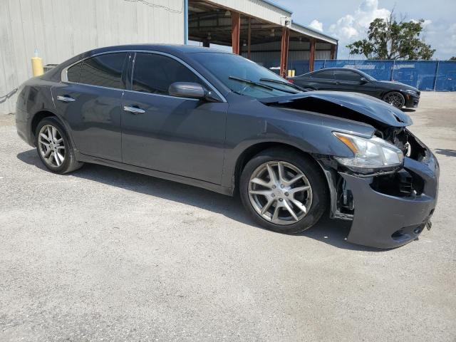 1N4AA5AP6DC834133 - 2013 NISSAN MAXIMA S GRAY photo 4