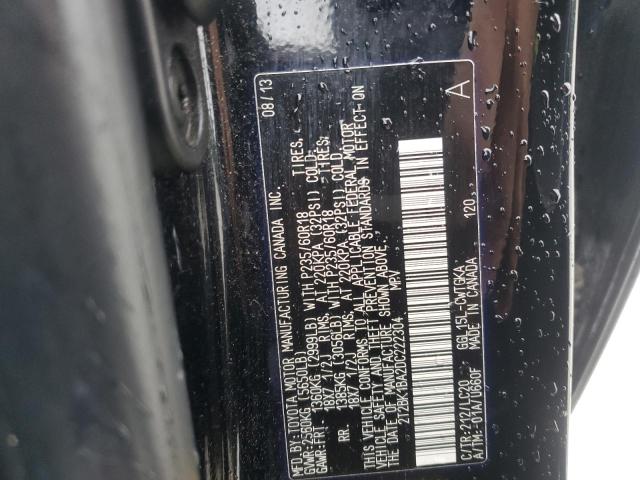 2T2BK1BA2DC222304 - 2013 LEXUS RX 350 BASE 黑色 照片 13