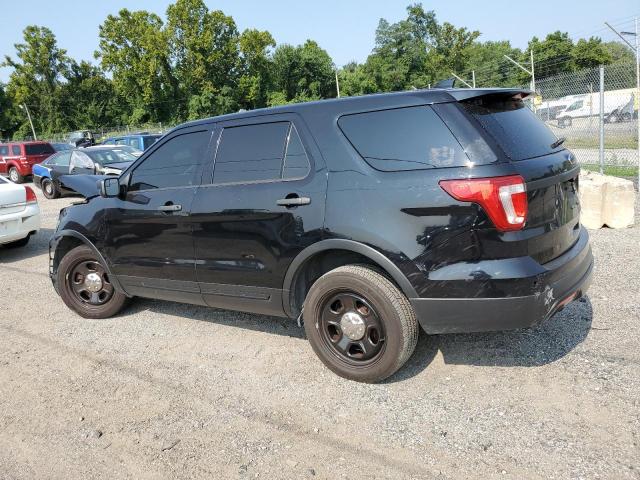 1FM5K8AT0HGD59936 - 2017 FORD EXPLORER POLICE INTERCEPTOR أسود صورة 2