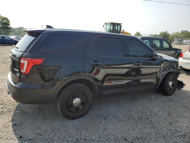 1FM5K8AT0HGD59936 - 2017 FORD EXPLORER POLICE INTERCEPTOR أسود صورة 3
