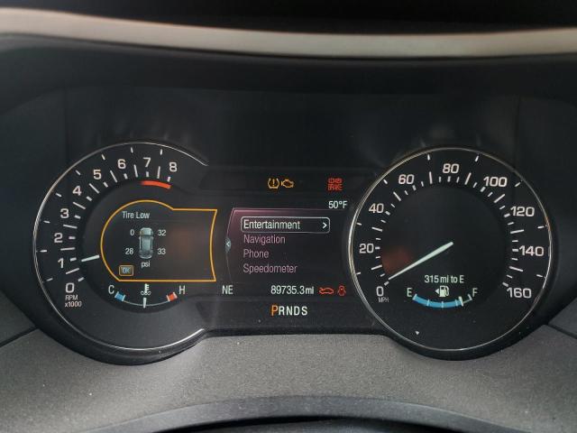 3LN6L5F91HR666330 - 2017 LINCOLN MKZ RESERVE ვერცხლისფერი ფოტო 9