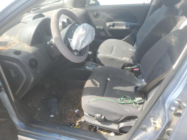 KL1TD56686B649253 - 2006 CHEVROLET AVEO BASE BLUE photo 7