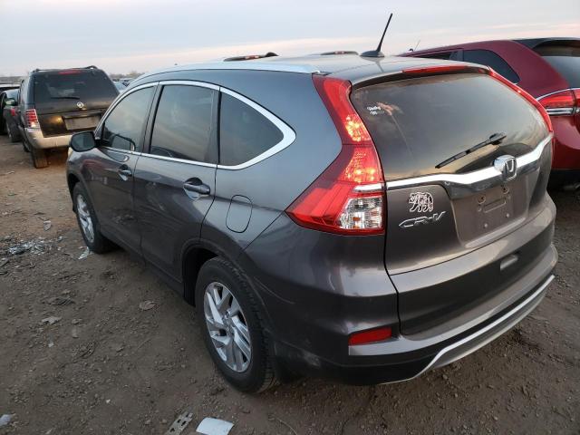 2HKRM3H75FH522729 - 2015 HONDA CR-V EXL GRAY photo 2