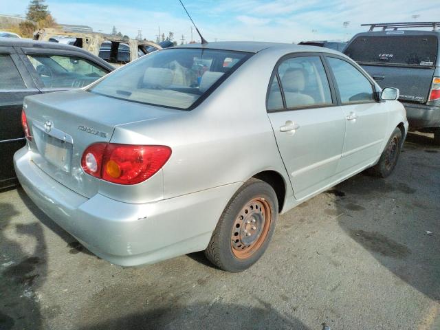 JTDBR32E932013749 - 2003 TOYOTA COROLLA CE SILVER photo 3