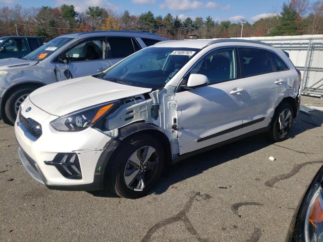 KNDCB3LC7M5488872 - 2021 KIA NIRO LX WHITE photo 1