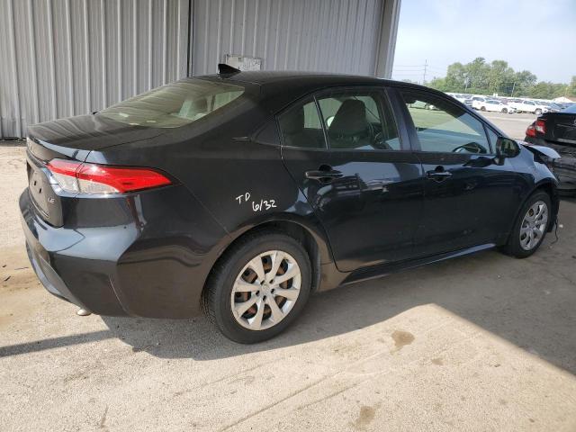 JTDEPRAE1LJ046547 - 2020 TOYOTA COROLLA LE BLACK photo 3