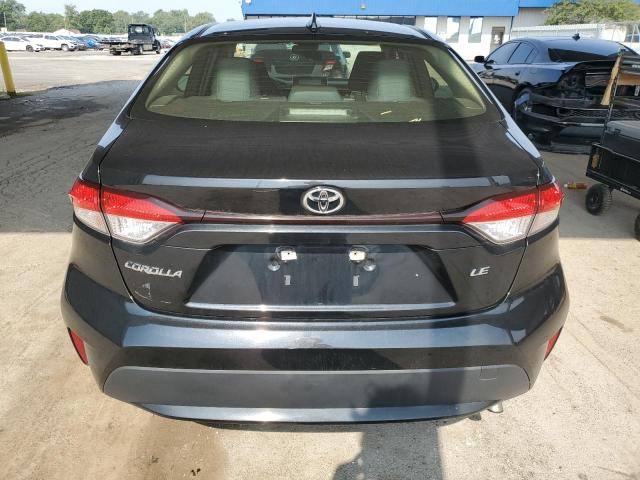 JTDEPRAE1LJ046547 - 2020 TOYOTA COROLLA LE BLACK photo 6