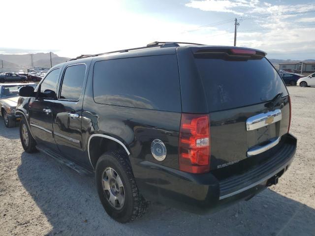 1GNSCJE02DR117103 - 2013 CHEVROLET SUBURBAN C1500 LT BLACK photo 2