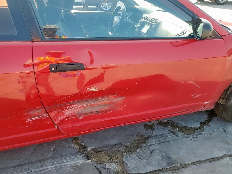 1HGEM22145L067011 - 2005 HONDA CIVIC DX VP წითელი ფოტო 10