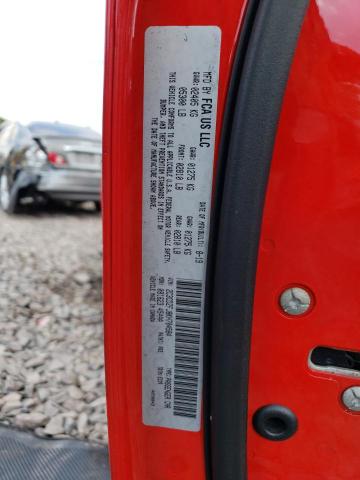 2C3CDZFJ8KH704584 - 2019 DODGE CHALLENGER R/T SCAT PACK RED photo 12