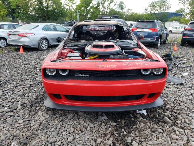2C3CDZFJ8KH704584 - 2019 DODGE CHALLENGER R/T SCAT PACK RED photo 5