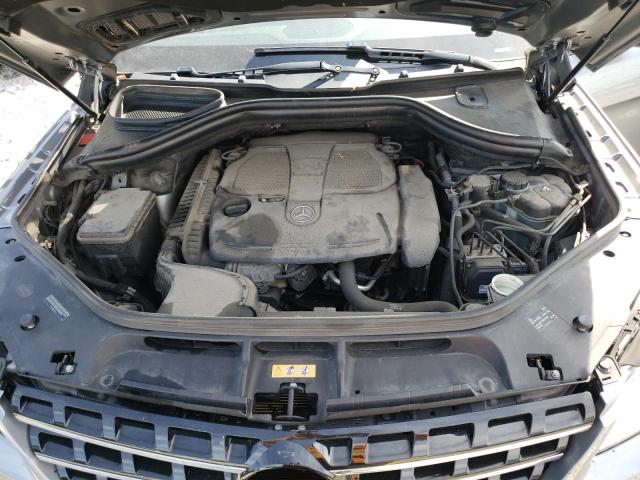 4JGDA5HB4DA153221 - 2013 MERCEDES-BENZ ML 350 4MATIC GRAY photo 11