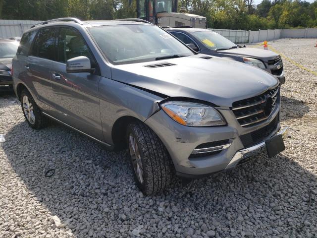 4JGDA5HB4DA153221 - 2013 MERCEDES-BENZ ML 350 4MATIC GRAY photo 4