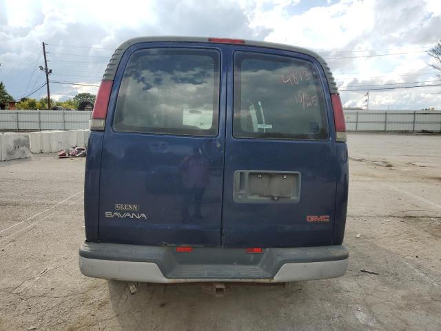 1GTGG29R611234873 - 2001 GMC SAVANA G2500 BLUE photo 6