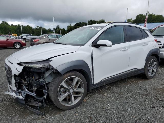 KM8K5CA54MU673051 - 2021 HYUNDAI KONA ULTIMATE WHITE photo 1