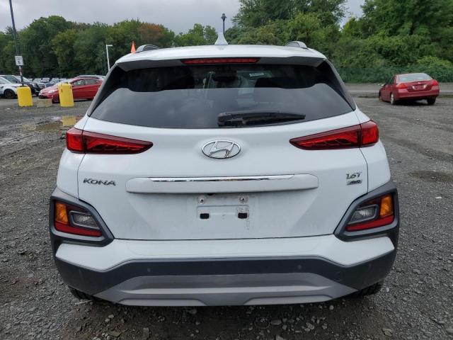 KM8K5CA54MU673051 - 2021 HYUNDAI KONA ULTIMATE WHITE photo 6