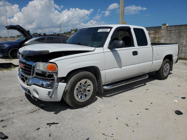 1GTEC19Z87Z102348 - 2007 GMC NEW SIERRA C1500 CLASSIC WHITE photo 1