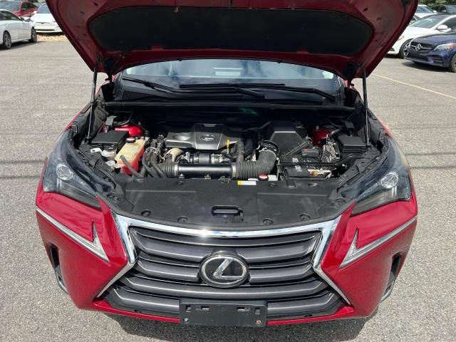 JTJBARBZ5G2065945 - 2016 LEXUS NX 200T BASE RED photo 8