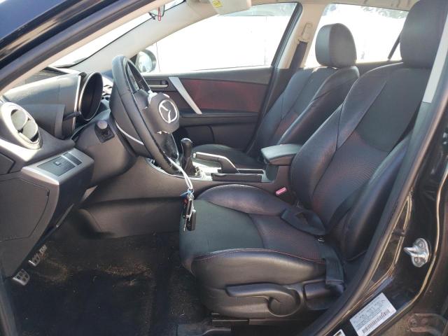 JM1BL1L33D1777431 - 2013 MAZDA SPEED 3 BLACK photo 7