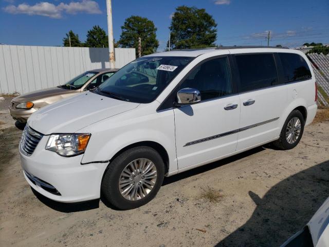 2C4RC1CG8GR138320 - 2016 CHRYSLER TOWN & COU TOURING L WHITE photo 1