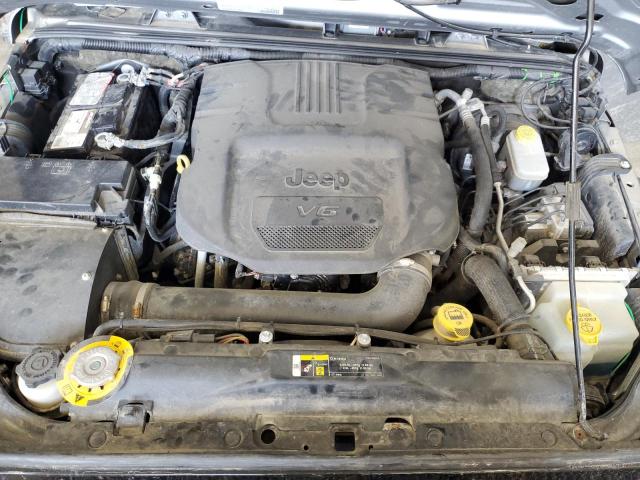 1C4BJWDG6JL833429 - 2018 JEEP WRANGLER UNLIMITED SPORT ვერცხლისფერი ფოტო 12