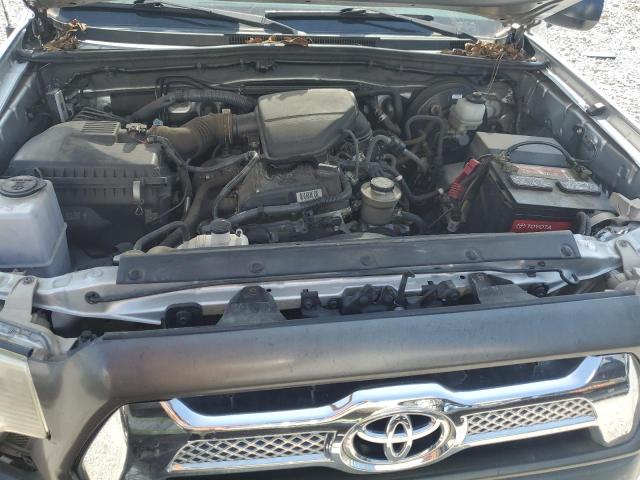 5TFTX4CN4CX013918 - 2012 TOYOTA TACOMA ACCESS CAB ვერცხლისფერი ფოტო 11