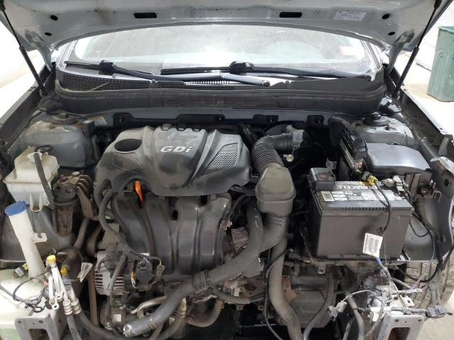 5NPEC4AC5DH618064 - 2013 HYUNDAI SONATA SE SILVER photo 11