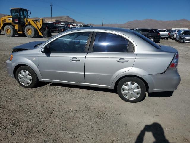 KL1TD56668B008878 - 2008 CHEVROLET AVEO BASE SILVER photo 2