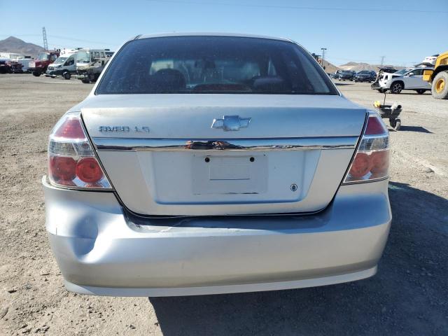 KL1TD56668B008878 - 2008 CHEVROLET AVEO BASE SILVER photo 6