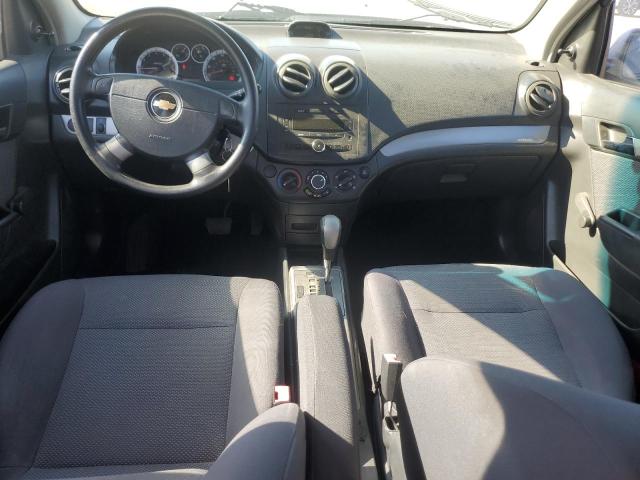 KL1TD56668B008878 - 2008 CHEVROLET AVEO BASE SILVER photo 8