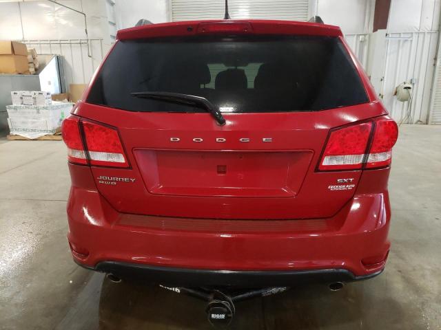 3C4PDDBG5DT535855 - 2013 DODGE JOURNEY SXT RED photo 6