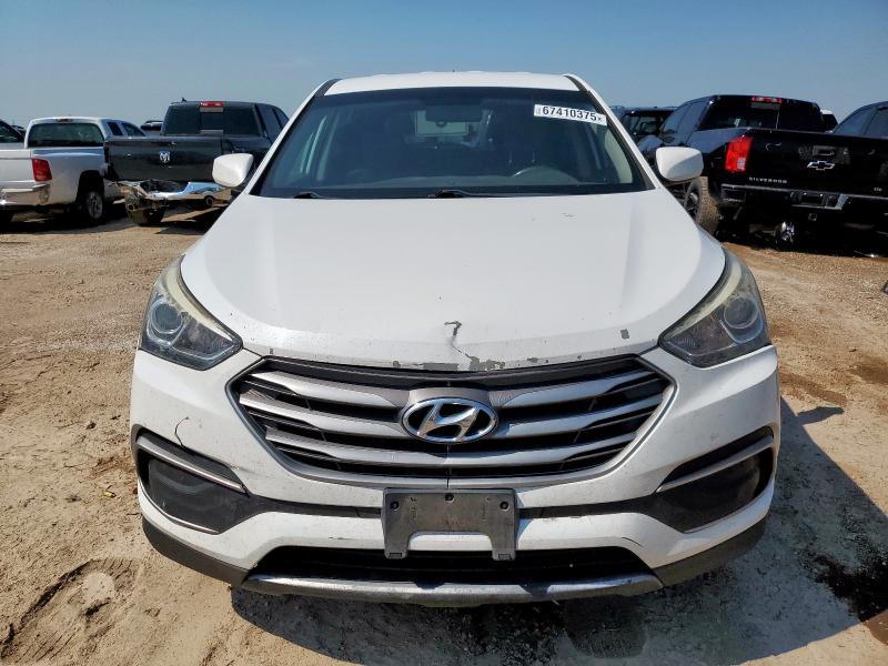 5XYZT3LB1JG539025 - 2018 HYUNDAI SANTA FE S WHITE photo 5