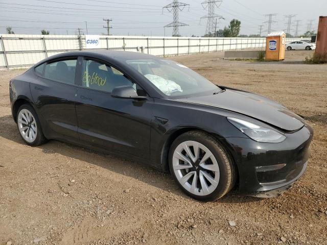 5YJ3E1EB1MF916398 - 2021 TESLA MODEL 3 CHARCOAL photo 4