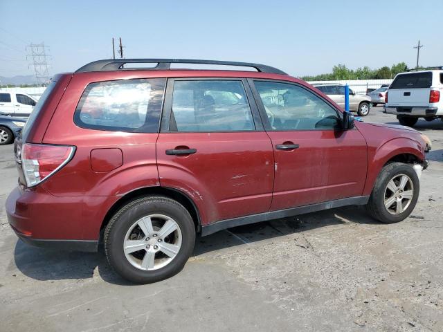 JF2SHABC7CH403821 - 2012 SUBARU FORESTER 2.5X მუქწითელი ფოტო 3