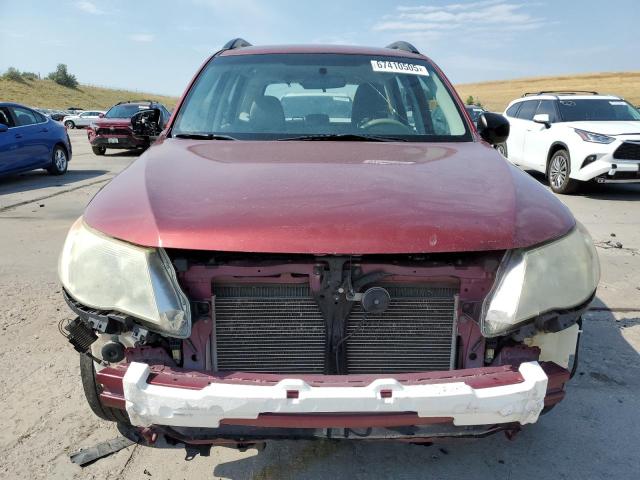 JF2SHABC7CH403821 - 2012 SUBARU FORESTER 2.5X მუქწითელი ფოტო 5