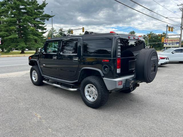 5GRGN23U06H106211 - 2006 HUMMER H2 Negro foto 3