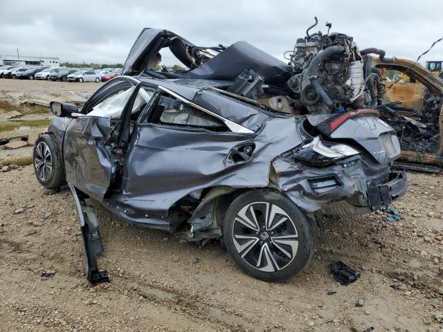 2HGFC3B75JH355466 - 2018 HONDA CIVIC EXL ნაცრისფერი ფოტო 2