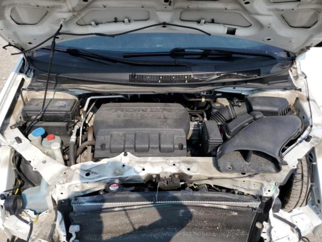 5FNRL5H65BB008135 - 2011 HONDA ODYSSEY EXL WHITE photo 12