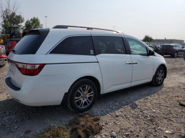 5FNRL5H65BB008135 - 2011 HONDA ODYSSEY EXL WHITE photo 3