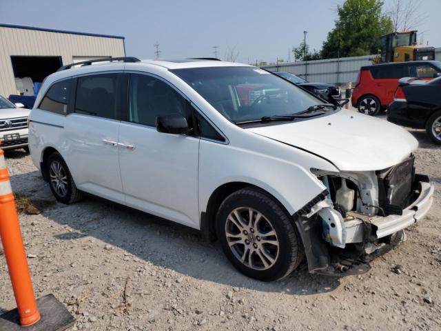 5FNRL5H65BB008135 - 2011 HONDA ODYSSEY EXL WHITE photo 4