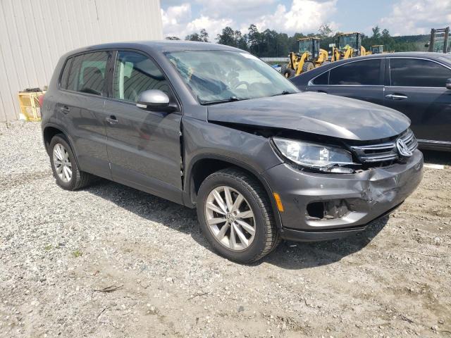 WVGAV3AX0EW530052 - 2014 VOLKSWAGEN TIGUAN S GRAY photo 4