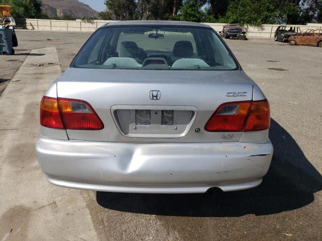 2HGEJ6614YH550011 - 2000 HONDA CIVIC BASE ვერცხლისფერი ფოტო 6