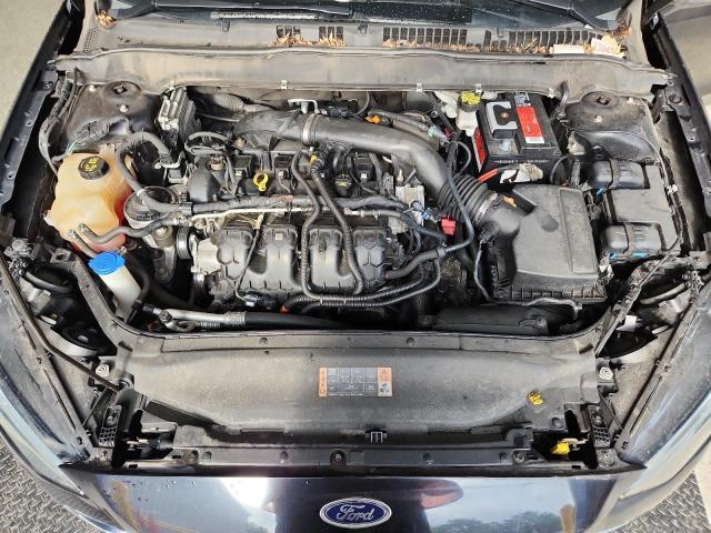 3FA6P0T90KR264540 - 2019 FORD FUSION SE BLACK photo 11