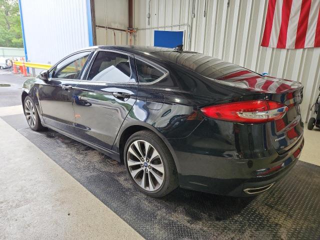 3FA6P0T90KR264540 - 2019 FORD FUSION SE BLACK photo 2